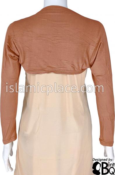 Glazed Pecan - Connected Full Bolero Sleeve