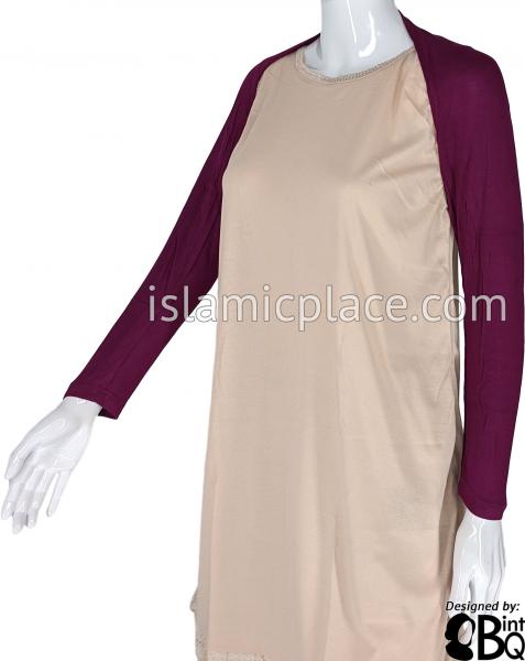 Eggplant - Connected Full Bolero Sleeve