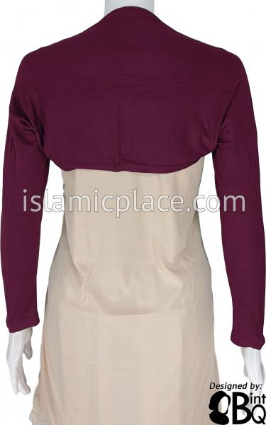 Eggplant - Connected Full Bolero Sleeve