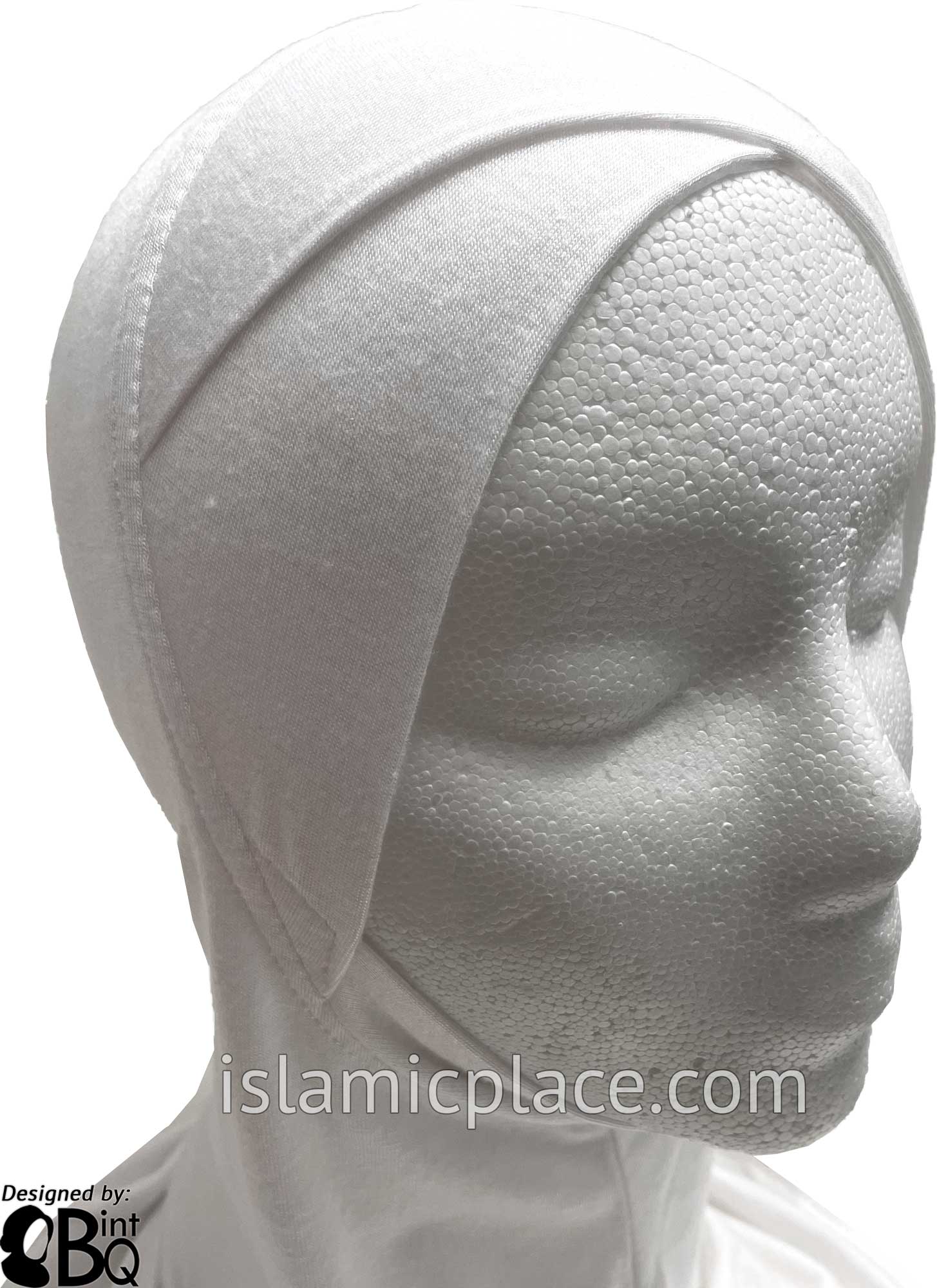 White - Criss Cross Ninja Underscarf