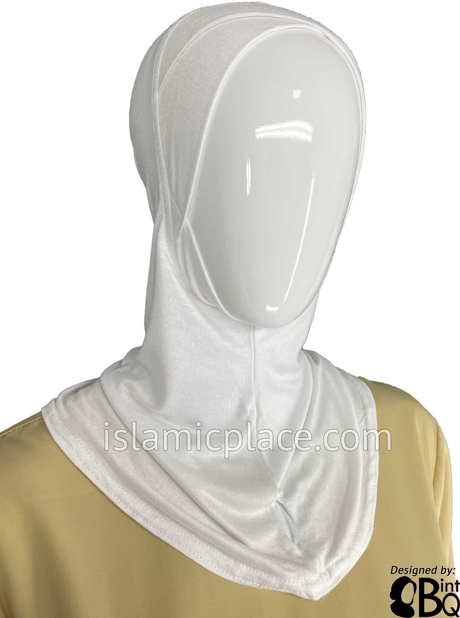 White - Criss Cross Ninja Underscarf