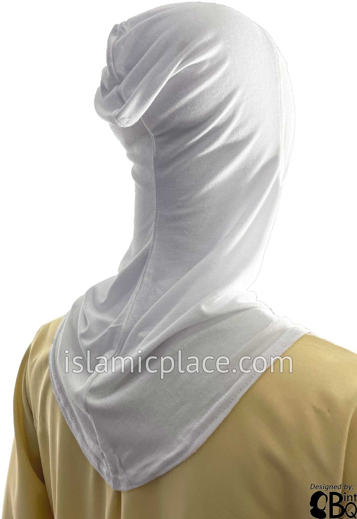 White - Criss Cross Ninja Underscarf