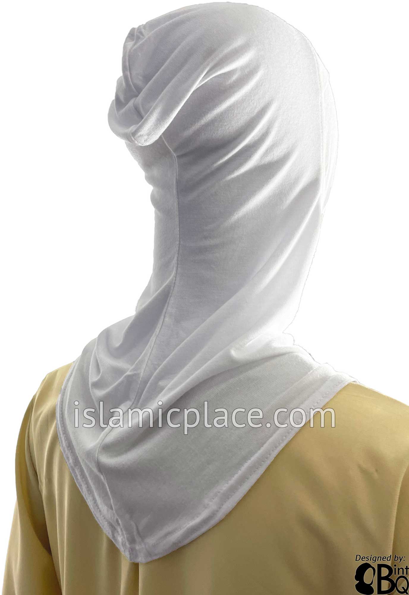 White - Criss Cross Ninja Underscarf