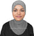 Silver - Ninja Underscarf with Rhinestones