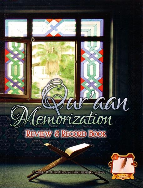Qur&#39;aan Memorization Review &amp; Record Book