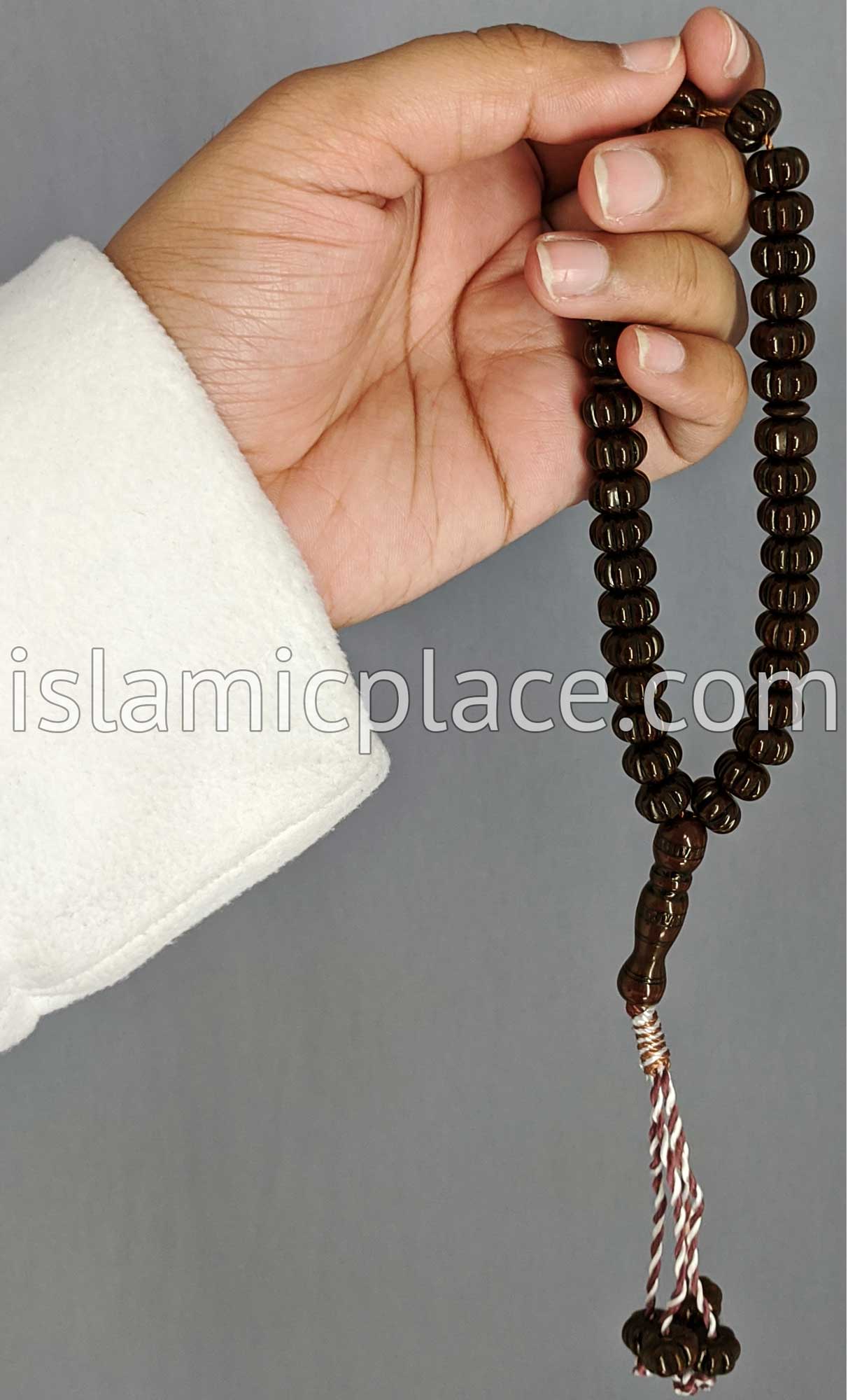 Brown Compact Handy Design Tasbih Prayer Beads The Islamic Place