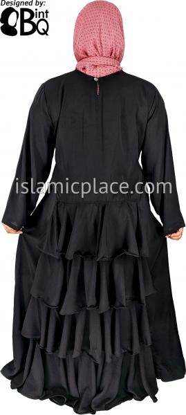 Abaya with frills store