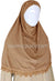 Khaki Lace Teen to Adult (Large) Hijab Al-Amira