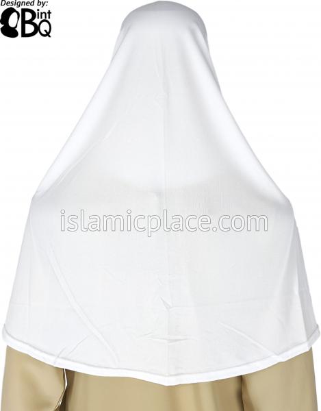 White - Dazzling Hijab Teen to Adult (Large)