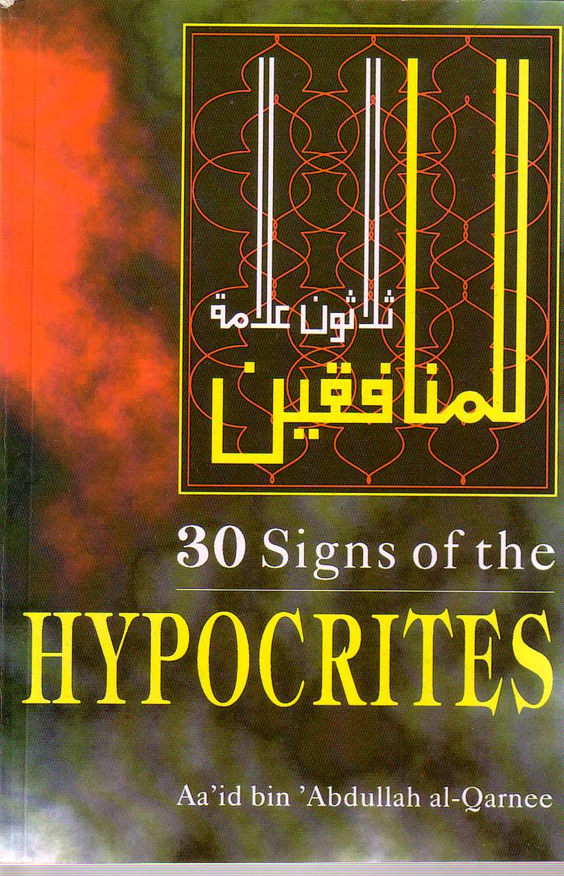30 Signs of the Hypocrites