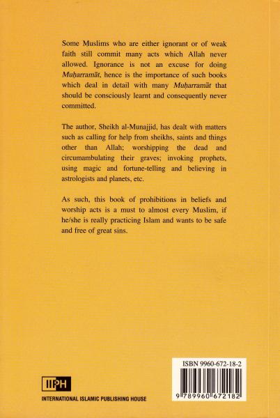 Muharramat - Forbidden Matters Some People Take Lightly