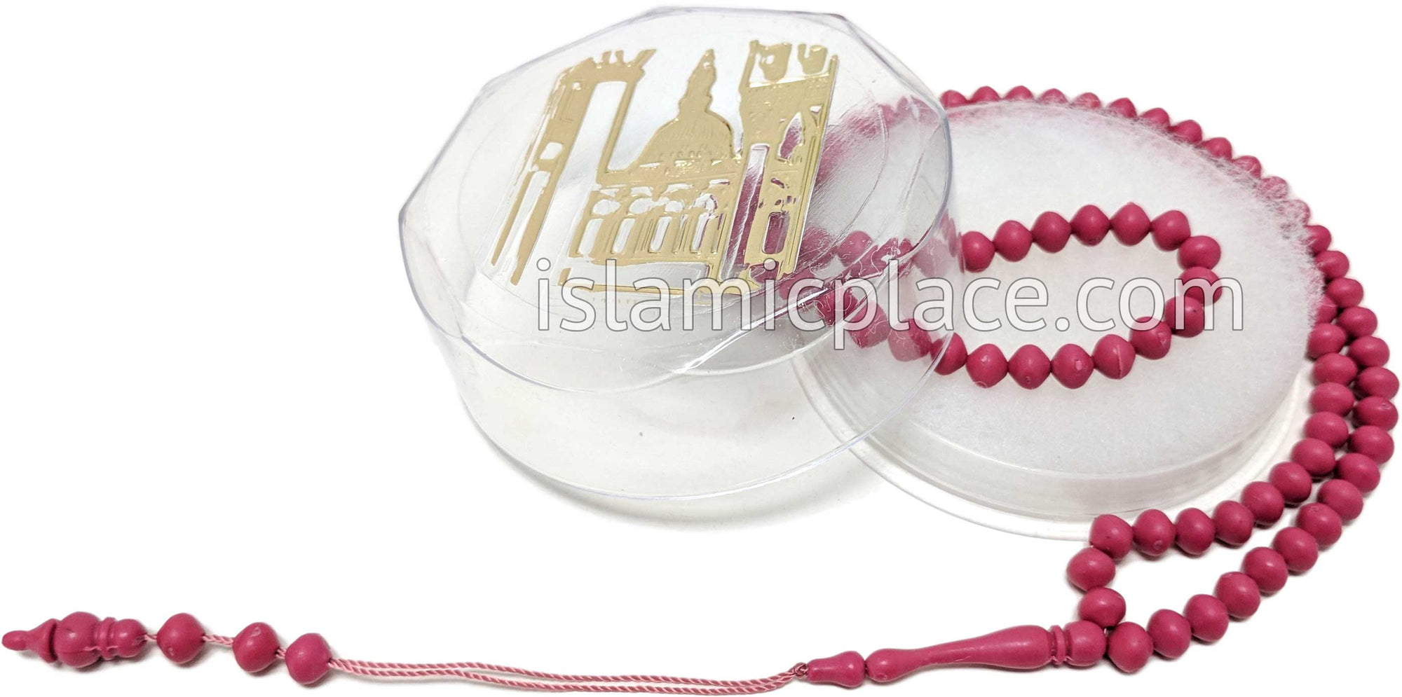Rose Pink - Habib-Ullah Scented Tasbih Prayer Beads