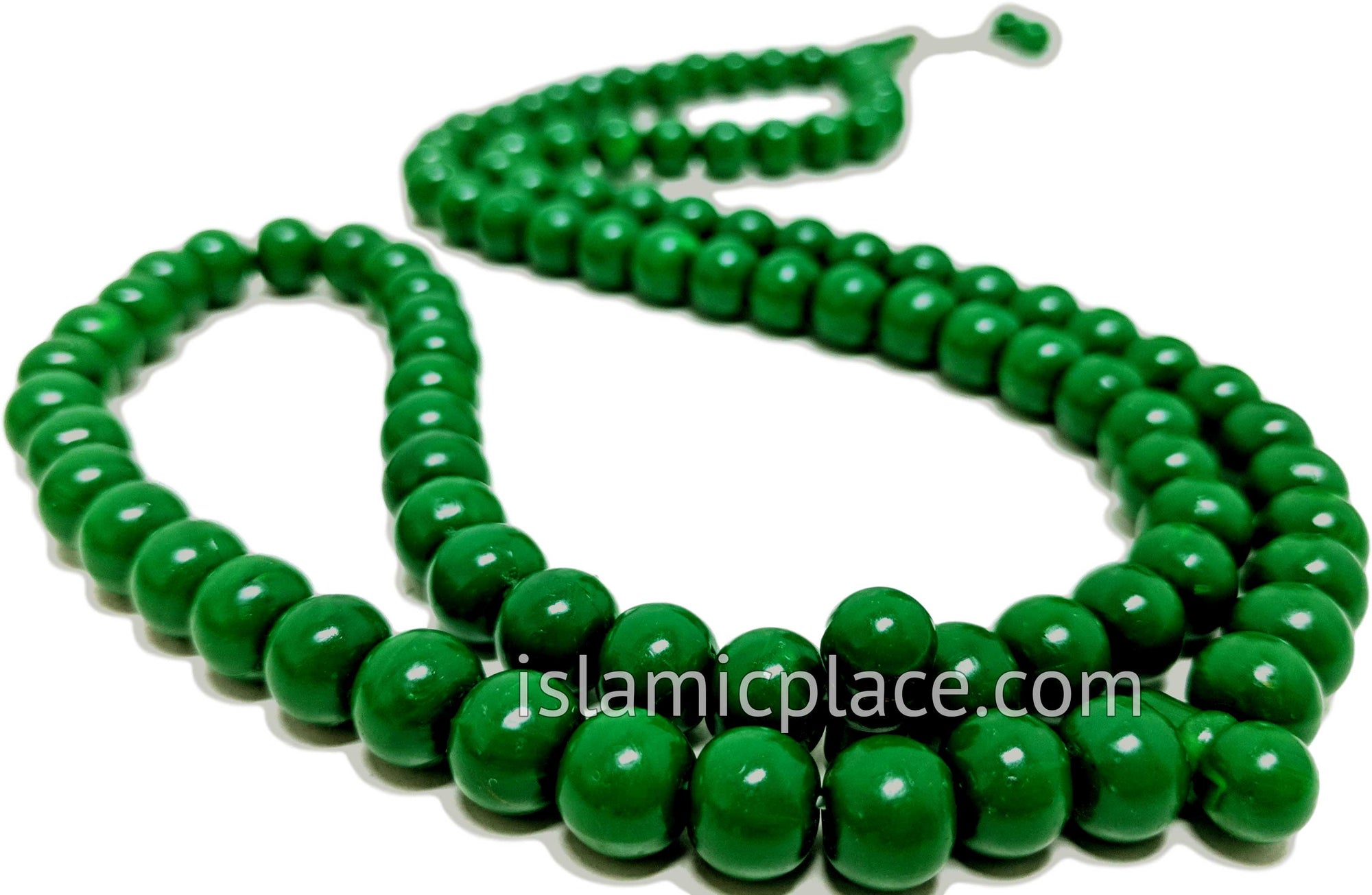 Green - Wali-ud-Deen Tasbih Prayer Beads