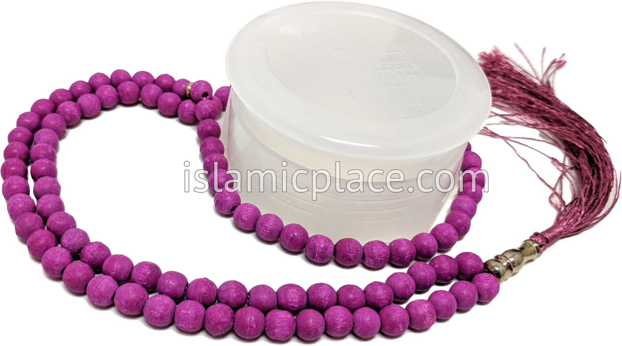 Hot Pink - Habib-Ullah Scented Tasbih Prayer Beads