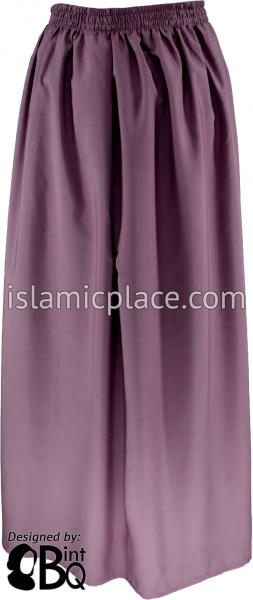 Periwinkle - Basics Plain Skirt by BintQ