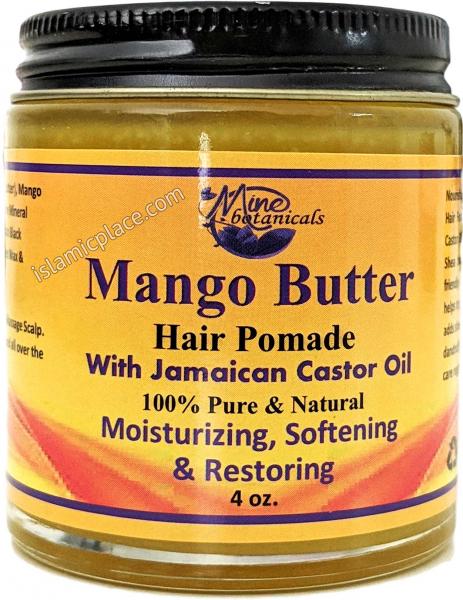 Mango Butter Hair Pomade with Jamaican Castor Oil