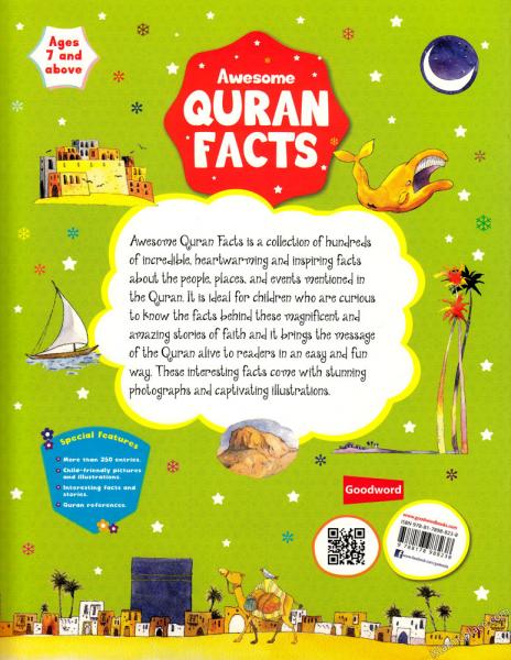 Awesome Quran Facts - A colourful reference guide (paperback)
